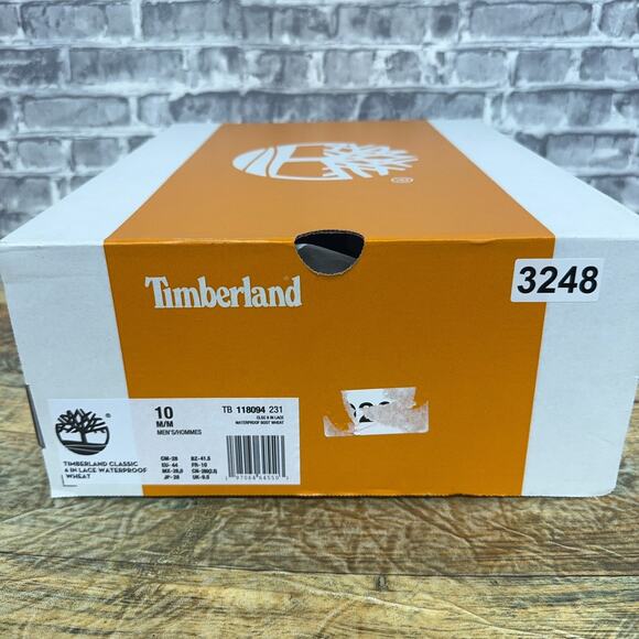 Timberland Classic 6 In Lace Waterproof Wheat TB118094 231 Mens Size 10 New main image 4
